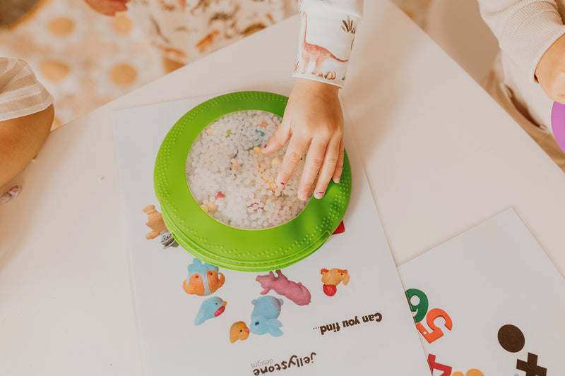 Jellystone Designs Peek-a-Boo Sensory Bag, Learning SPACE