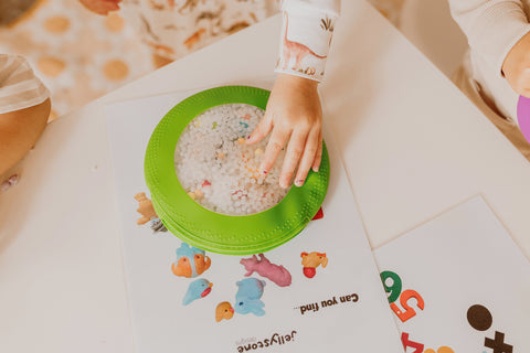 Jellystone Designs Peek-a-Boo Sensory Bag, Learning SPACE