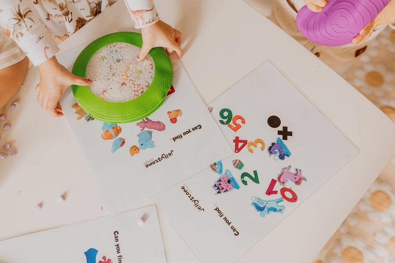 Jellystone Designs Peek-a-Boo Sensory Bag, Learning SPACE