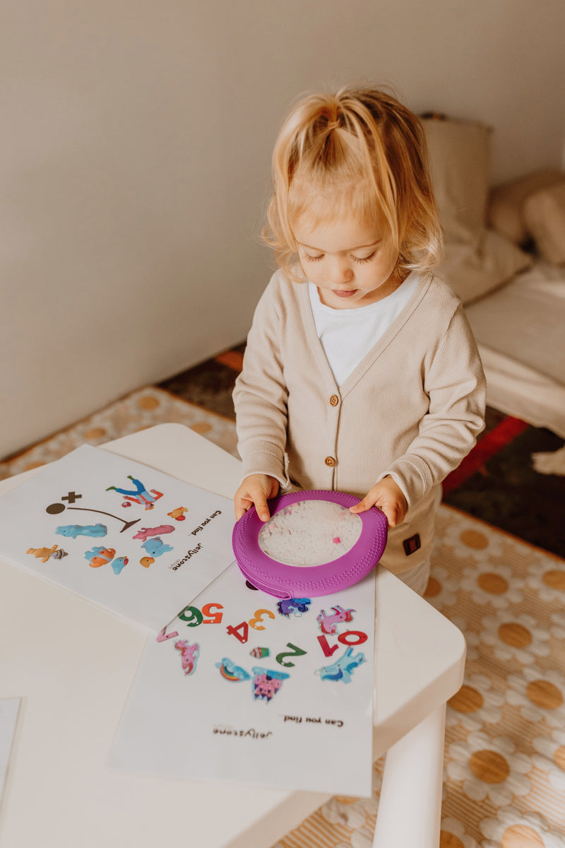 Jellystone Designs Peek-a-Boo Sensory Bag, Learning SPACE