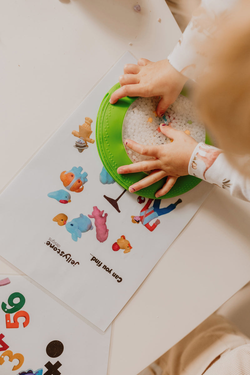 Jellystone Designs Peek-a-Boo Sensory Bag, Learning SPACE