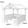 Children's Gazebo - Mainland UK only, Playhouse Learning SPACE