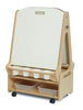Double-Sided 2 Station Easel with Low Storage Trolley