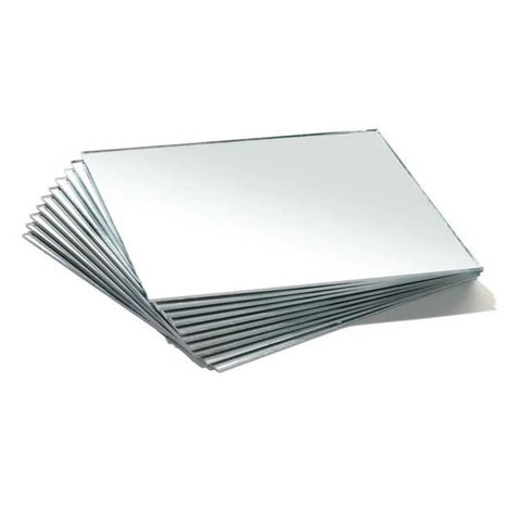 Pack of 10 rigid acrylic mirrors, Learning SPACE