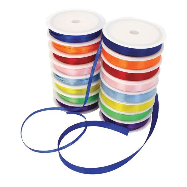 Pack of 16 Satin Ribbons, Learning SPACE