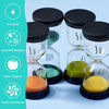 Pack of 4 Liquid Motion Toy Sand Timers - Hourglass-Cause & Effect Toys,Classroom Packs,excell2,Fidget,Maths,Sand Timers & Timers,Visual Sensory Toys-Learning SPACE