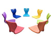 Pack of 4 enClassic Floor Chairs - Spaceforme, Learning SPACE