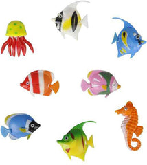 Pack of 8 Sea Creatures and Fish for Bubble Tubes-Bubble Tube Accessories,Home Bubble Tubes & Walls,MiniSun,Stock,Underwater Sensory Room-Learning SPACE