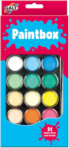 Paintbox - Perfect for arts and crafts-Arts & Crafts,Baby Arts & Crafts,Early Arts & Crafts,Galt,Messy Play,Nurture Room,Paint,Painting Accessories,Primary Arts & Crafts,Stock-Learning SPACE