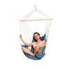 Palau Ocean Hanging Chair-Hanging Chair-Amazonas,Blue,Cotton,Dropship,Hammock chair,Hanging Chair,Indoor,Single-Learning SPACE