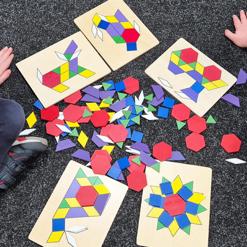 Pattern Matching Shapes, Learning SPACE