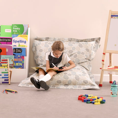 Pebbles Print Giant Floor Cushion, Learning SPACE
