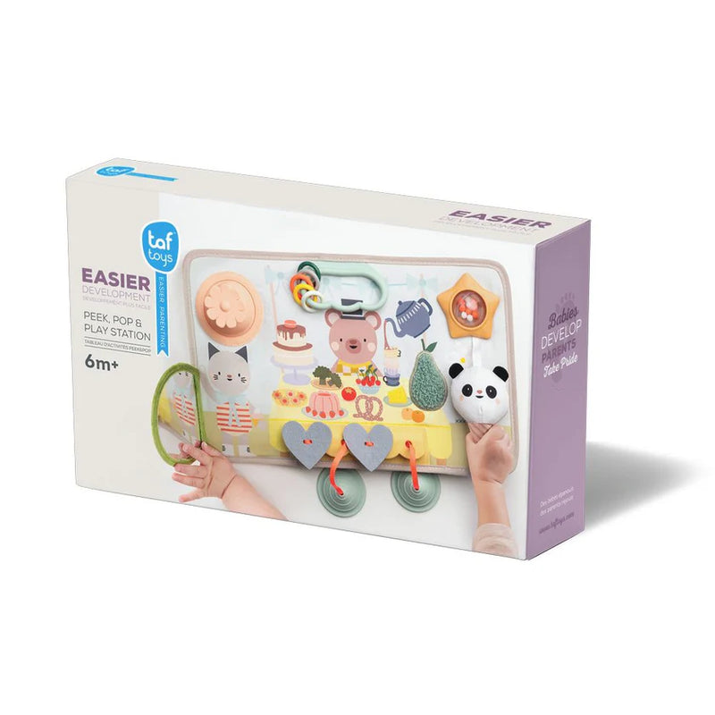 Peek Pop & Play Station, Activity Toys Learning SPACE