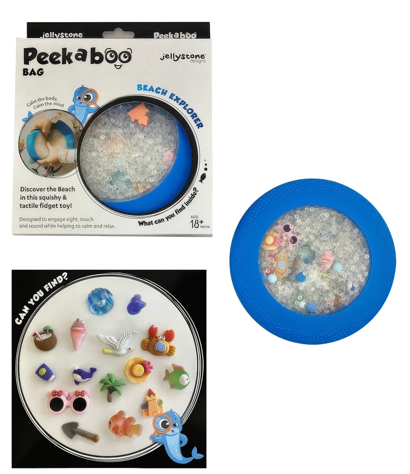 Jellystone Designs Peek-a-Boo Sensory Bag, Learning SPACE