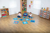 People Who Help Us - 40 Mini Placement Carpets with Holdall-Classroom Packs,Dropship,Kit For Kids,Mats,Mats & Rugs,Rugs,Sit Mats,Square,Wellbeing Furniture,World & Nature-Learning SPACE