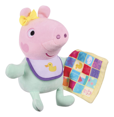 Peppa Pig Evie With Blanket-Casdon Toys,Christmas,Christmas 2025,Comfort Toys,Peppa Pig,Plush-Learning SPACE
