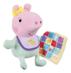 Peppa Pig Evie With Blanket-Casdon Toys,Christmas,Christmas 2025,Comfort Toys,Peppa Pig,Plush-Learning SPACE