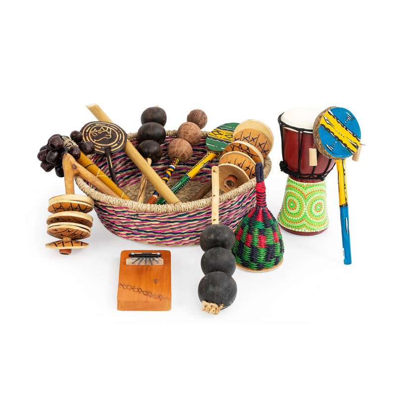 Percussion Plus Honestly Made African Basket, Learning SPACE