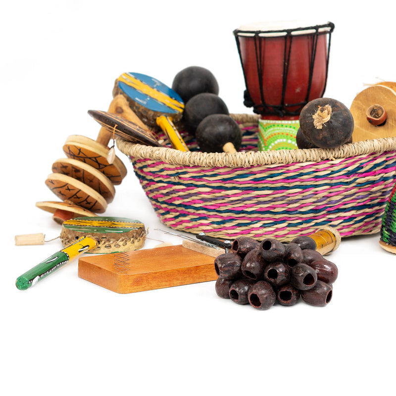 Percussion Plus Honestly Made African Basket, Learning SPACE