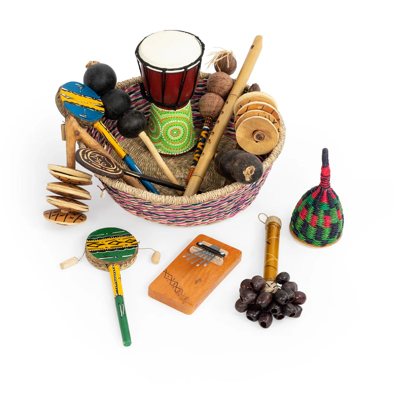 Percussion Plus Honestly Made African Basket, Learning SPACE