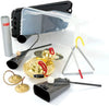 Percussion Plus Sounds Metallic Percussion Pack-Sensory toy-Calmer Classrooms,Classroom Packs,Early Years Musical Toys,Helps With,Learning Activity Kits,Music,Percussion Plus,Primary Music,Sound,Sound Equipment,Stock-Learning SPACE