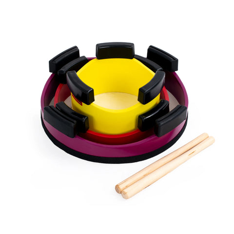 Percussion Plus floor drum - set of 3, Learning SPACE
