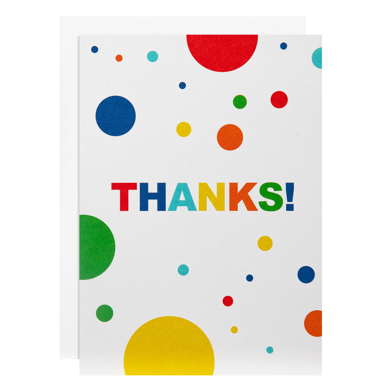 Personalised Greetings Card - Add a bespoke message to be printed on the inside, Thank You 1 Learning SPACE
