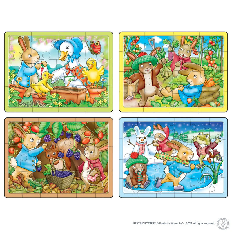 Peter Rabbit™ 4-in-a-Box Puzzles, Learning SPACE