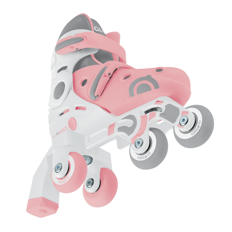 Pink Globber Learning Roller Skates 2 in 1 (Size EU 30-33), Learning SPACE