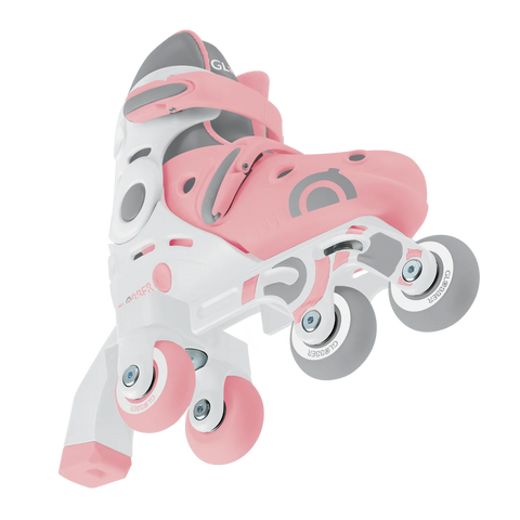 Pink Globber Learning Roller Skates 2 in 1 (Size EU 30-33), Learning SPACE