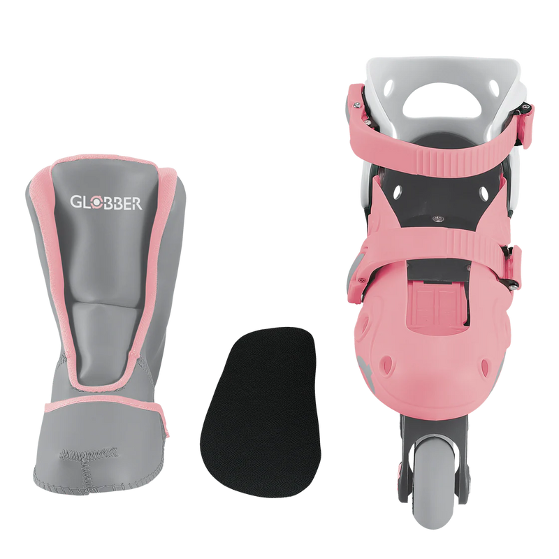 Pink Globber Learning Roller Skates 2 in 1 (Size EU 30-33), Learning SPACE