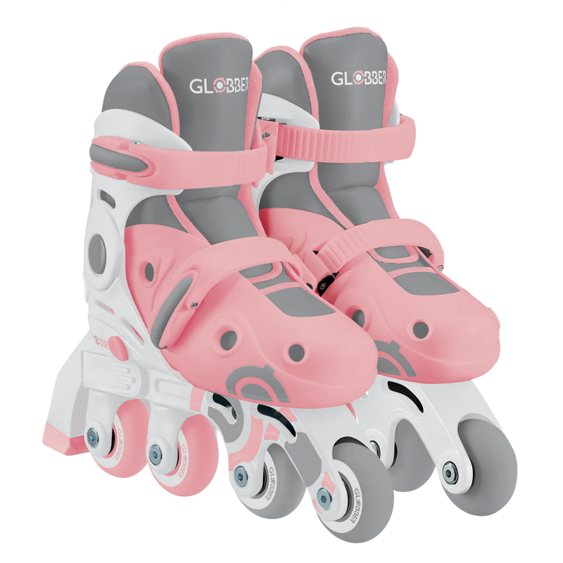 Pink Globber Learning Roller Skates 2 in 1 (Size EU 30-33), Learning SPACE
