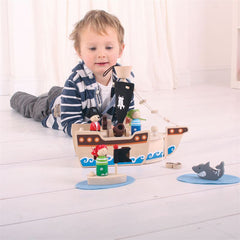 Pirate Ship Mini Playset, Learning SPACE