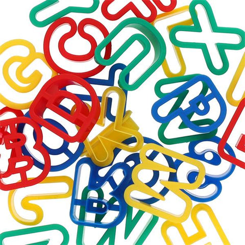 Pkt. 26 Clay Cutters - Uppercase Letters, Learning SPACE