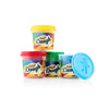 Play Dough with Mould Lid 4x140g Pots, Learning SPACE