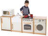 Play Kitchen Natural Wooden Education Cooker, Learning SPACE