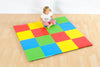 Play Mat - Patchwork Colour Squares (1.47M Sq)-Additional Need,AllSensory,Baby Sensory Toys,Down Syndrome,Dropship,Gross Motor and Balance Skills,Helps With,Mats,Mats & Rugs,Multi-Colour,Playmat,Playmats & Baby Gyms,Square,Stock-Learning SPACE