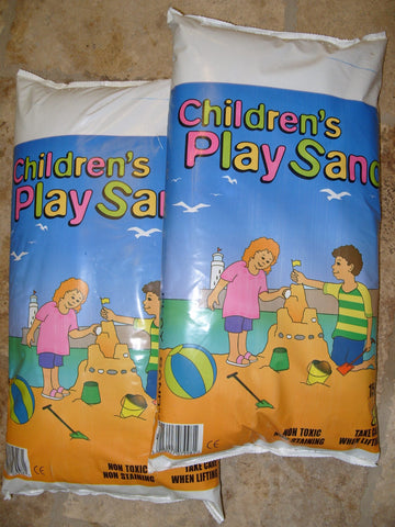 Play Sand - 30kg Bag for Safe & Fun Sandpit Play, Learning SPACE
