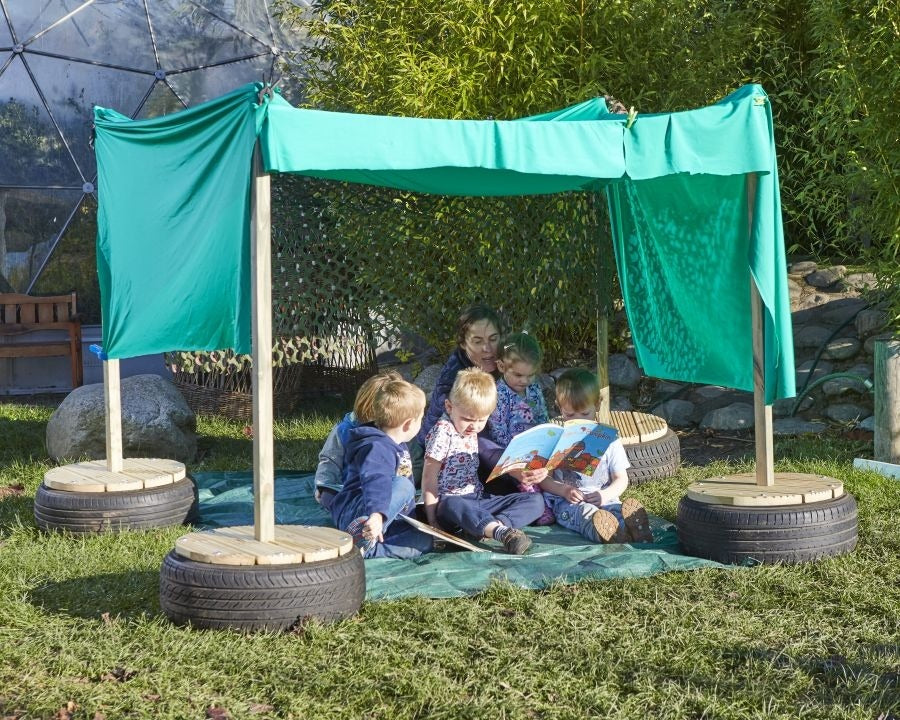 PlayBuild Tyre Stands (4Pk), Learning SPACE