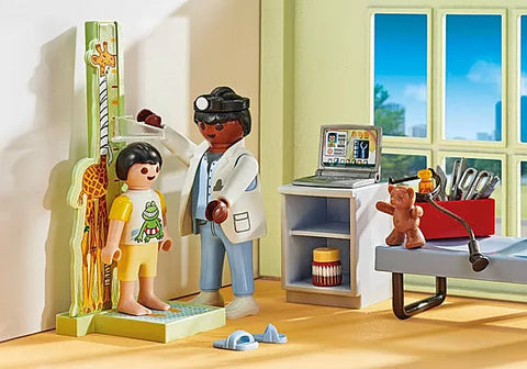 Playmobil® Pediatrician with Teddy Bear, Learning SPACE