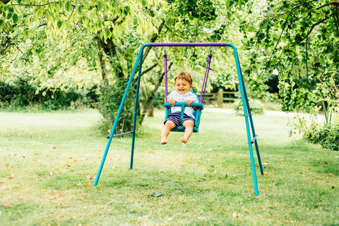 Plum® 2 in 1 Swing Set, Learning SPACE