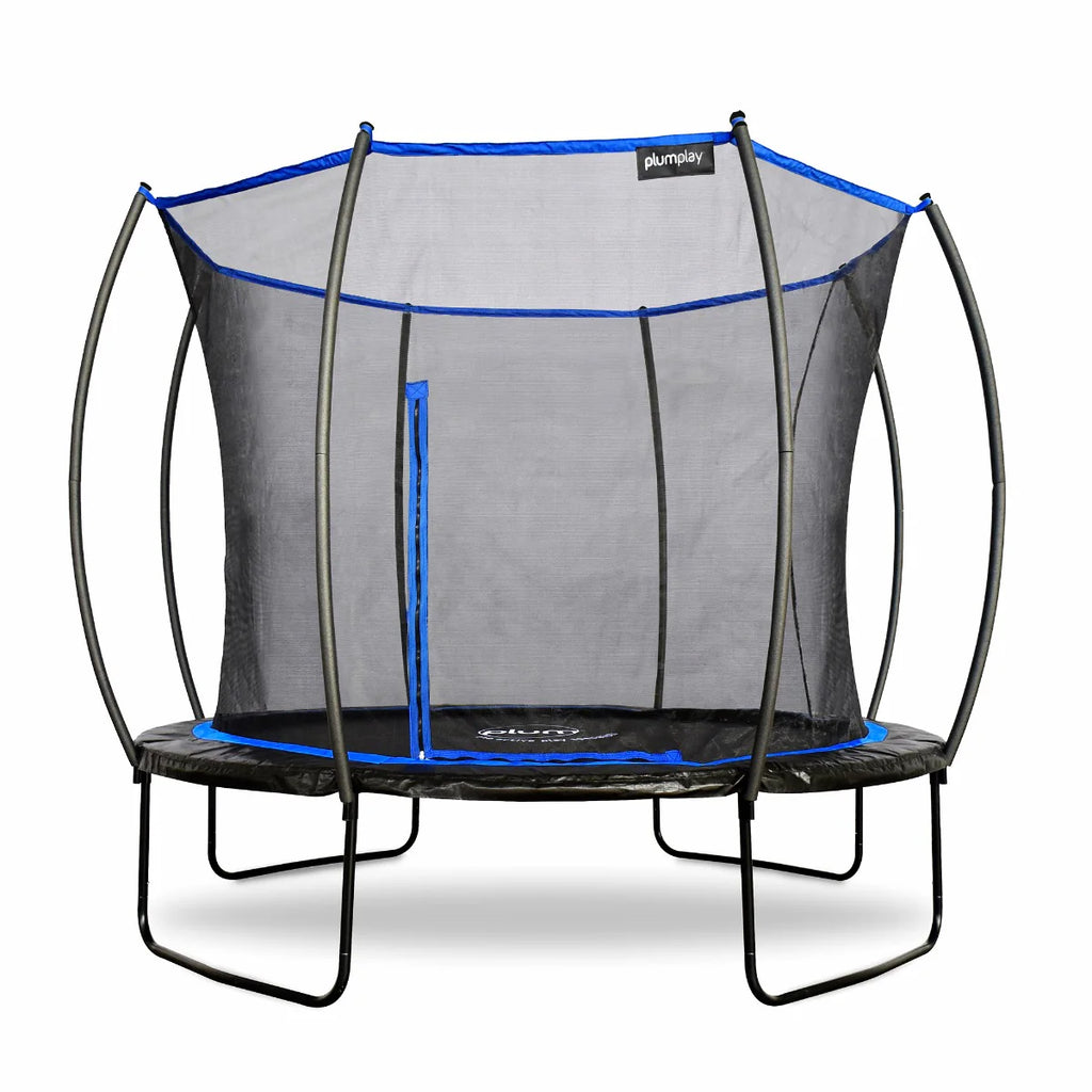 Plum® 10ft Deluxe Springsafe Trampoline And Enclosure, Learning SPACE