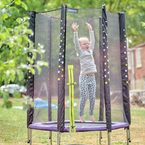 Plum® 4ft Junior Trampoline & Enclosure-ADD/ADHD,Neuro Diversity,Plum Play,Plum Products Ltd,Trampolines-Learning SPACE