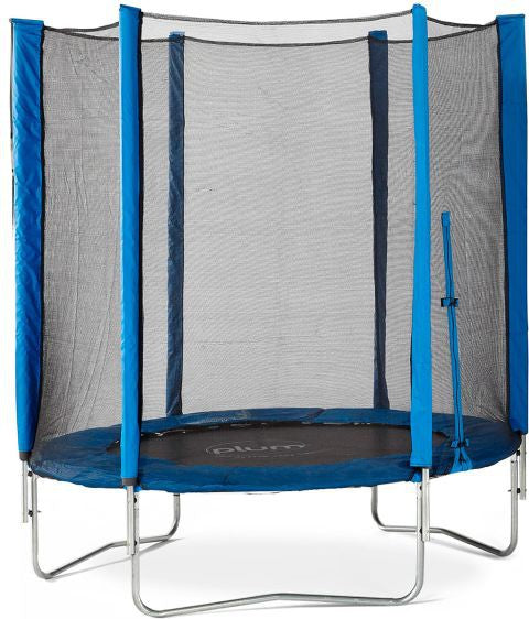 Plum® 6ft Junior Trampoline & Enclosure-ADD/ADHD,Matrix Group,Neuro Diversity,Plum Play,Plum Products Ltd,Seasons,Summer,Trampolines-Blue-102201C82-Learning SPACE