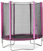 Plum® 6ft Junior Trampoline & Enclosure-ADD/ADHD,Matrix Group,Neuro Diversity,Plum Play,Plum Products Ltd,Seasons,Summer,Trampolines-Pink-102301C82-Learning SPACE