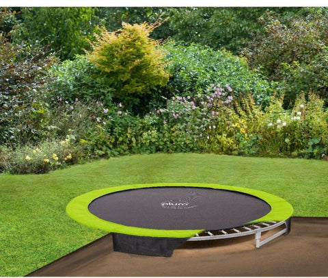 Plum® Circular In-Ground Trampoline with Enclosure-Adapted Outdoor play,ADD/ADHD,Matrix Group,Neuro Diversity,Plum Play,Seasons,Summer,Teen & Adult Trampolines,Trampolines-Learning SPACE