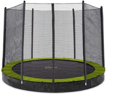 Plum® Circular In-Ground Trampoline with Enclosure-Adapted Outdoor play,ADD/ADHD,Matrix Group,Neuro Diversity,Plum Play,Seasons,Summer,Teen & Adult Trampolines,Trampolines-8ft-LSPL27557-Learning SPACE