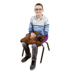 Plush Puppy 2.2kg Weighted Lap Pad-ADD/ADHD,Bouncyband,Calming & Anxiety,Comfort Toys,Playlearn,Teen Sensory Weighted & Deep Pressure,Weighted & Deep Pressure,Weighted Blankets,Weighted Lap Pad-Learning SPACE