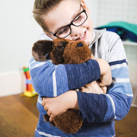 Plush Puppy 2.2kg Weighted Lap Pad-ADD/ADHD,Bouncyband,Calming & Anxiety,Comfort Toys,Playlearn,Teen Sensory Weighted & Deep Pressure,Weighted & Deep Pressure,Weighted Blankets,Weighted Lap Pad-Learning SPACE
