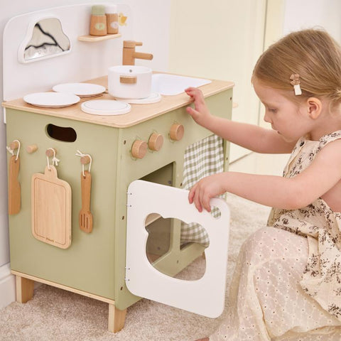 PolarB Play Kitchen Set, Learning SPACE